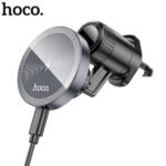 Hoco HW6 Vision metal magnetic wireless fast charging car holder(air outlet) — изображение 3