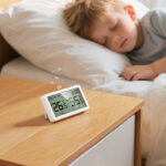Hoco HX42 indoor electronic alarm clock thermometer and hygrometer
