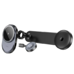 HOCO HW28 Excelso 2-in-1 wireless fast charging car holder(center console) - imagine 5