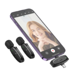 HOCO L15 Dual-mic clip-on wireless digital microphone(Lightning(IP)/Type-C) - imagine 4
