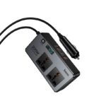 Hoco Z66 New 2-socket universal(PD66W/1C2A) car inverter — изображение 2