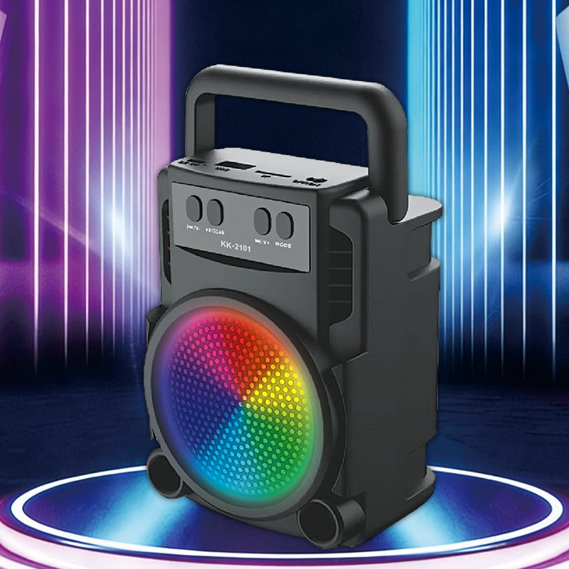 Hd76a6da7f55b4e94adda42f3536cfd0aI-2.jpg Kakusiga KK-2101 KARUI colorful LED wireless speaker - imagine 1