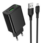 Hoco CS92A Leader single port QC3.0 charger+set(EU) - imagine 2