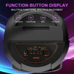 Sing-e ZQS3601 RGB Party Triple Speaker 6,5 inch 20W