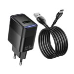 Hoco CS111A Lounge single-port 22.5W multi-protocol charger(EU)+set - imagine 4