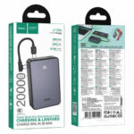 Hoco J170A Starlight 22.5W+PD20W fully compatible power bank with cable(20000mAh)(CCC) - imagine 2