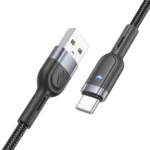 Hoco U117 Grand intelligent power-off charging data cable Type-C - imagine 2