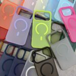 Colorful liquid silicone case iPhone
