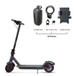 XO KM02 EU Adult Folding Electric Scooter with storage bag+lock +pnoneholder