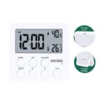 Kakusiga KSC-1741 DIFEI Series 3-in-1 Indoor Digital Clock Thermometer and Hygrometer