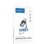 Hoco UA46B Victory USB male to Type-C female adapter - imagine 2