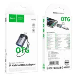 Hoco UA46 Victory iPhone male to USB female adapter - imagine 2