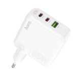 HOCO C115A Header PD65W  GaN three-port(2C1A) charger(EU)