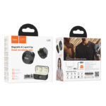 Hoco L22 Bright 2-in-1 wireless microphone with case(iPhone(Lightning)/Type-C) - imagine 3