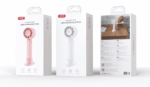 XO MF93 Mini Desktop/Handheld Fan (can be used as holder) 400mAh - imagine 2