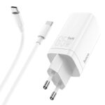 Hoco N16 Scenery 65W three-port (2C1A) GaN charger set (Type-C to Type-C)(EU)(GaN） - imagine 6
