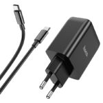 Hoco N18 Phenomenon 65W three-port (2C1A)GaN charger set(Type-C to Type-C)(EU)(GaN） - imagine 4