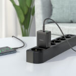 Hoco N18 Phenomenon 65W three-port (2C1A)GaN charger set(Type-C to Type-C)(EU)(GaN） - imagine 7