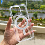 Transparent Acrylic Magsafe Case iPhone - imagine 3