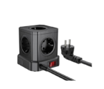 HOCO NS8 Sharp 5 position(PD20W/1C3A) desktop socket(EU/GER) - imagine 2