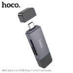 HOCO HB45 Spirit 2-in-1 USB 2.0 card reader - imagine 3