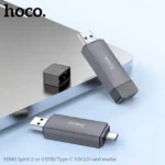 HOCO HB45 Spirit 2-in-1 USB/Type-C 2.0 card reader - imagine 2