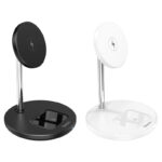 Hoco S23 Volant magnetic 2-in-1 wireless fast charger - imagine 6