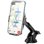 Hoco S45 Energia smart wireless charging car holder - imagine 4