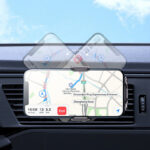 Hoco S45 Energia smart wireless charging car holder - imagine 8