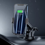 Hoco S45 Energia smart wireless charging car holder - imagine 10