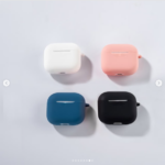 XO K16 APS4 silicone headphone case with Hook (for AirPods4)