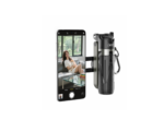 XO SS24 4-in-1 Multi-functional Magnetic Mini Selfie Stick/Desktop Selfie Stick/Photo Booster/Mobile Phone Holder(Spring Clip for Mobile Phone)