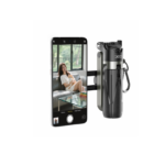 XO SS24 4-in-1 Multi-functional Magnetic Mini Selfie Stick/Desktop Selfie Stick/Photo Booster/Mobile Phone Holder(Spring Clip for Mobile Phone)