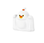 XO OZ15 Ghost Duck Silicone Clap Light 1200mAh - imagine 2