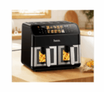 Hoco HJD86A 12L double-pot air fryer with large colorful touch screen(EU)(Russian version) — изображение 2