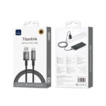 Wiwu Titanlink Series Charging Cable 1M Wi-C054 A-C (USB-Type-C) - imagine 3