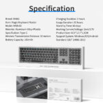 Wiwu MKB-03 Bluetooth Wireless English Keyboard - imagine 5