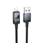 Hoco X118 Generous charging data cable with display Lightning - imagine 2