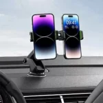 XO C117 Double chuck Suction cup live stand