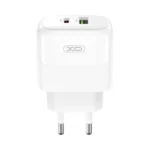 XO L137(EU) PD20W/QC18W (1USB-A+1USB-C) Fast Charger+ set cable - imagine 2