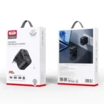 XO WL13 20W Universal Travel Charging 2USB+1USB-C Charger - imagine 3