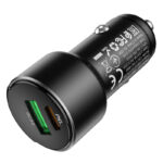 HOCO Z42 Light road dual port digital display PD20W+QC3.0 car charger - imagine 4