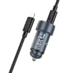 HOCO Z57A Glorious PD30W+QC3.0 car charger+set cable - imagine 5