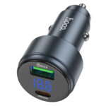 HOCO Z57B Glorious 63W dual-port digital display PD45W+QC3.0 car charger - imagine 2