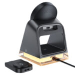 AceFast E17 desktop 3-in-1 wireless charging holder black - imagine 4