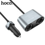 HOCO Z51 Establisher 147W(2C3A) 2-in-1 cigarette lighter car charger — изображение 2