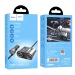HOCO Z51 Establisher 147W(2C3A) 2-in-1 cigarette lighter car charger — изображение 4