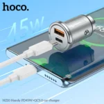 HOCO NZ10 Handy PD45W+QC3.0 car charger - imagine 2