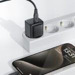 AceFast A77  mini PD30W GaN USB-C charger,black (EU)