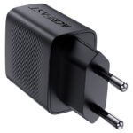ACEFAST A78 PD20W GaN (USB-A+USB-C) charger,black (EU) - imagine 4